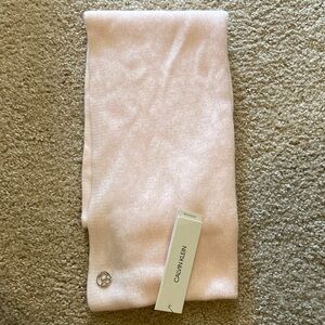 Calvin Klein Soft Blush Infinity Loop Scarf
